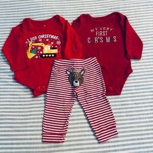 Baby Boy Christmas Bundle - 6/9 months